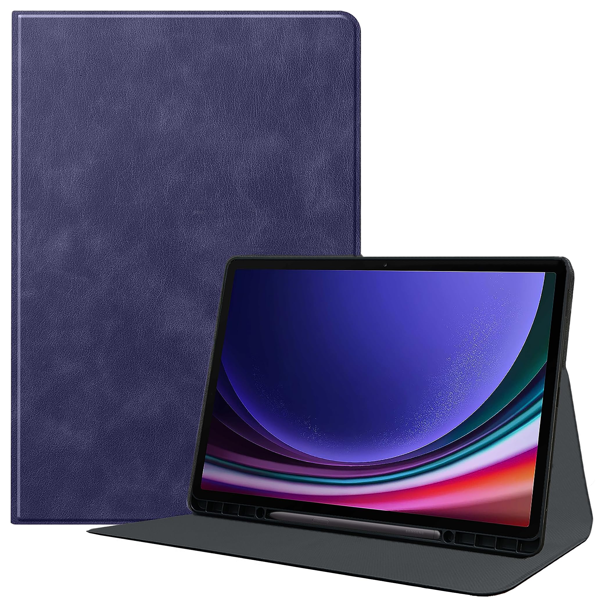 ProElite Cover for Samsung Galaxy Tab S9 11" /S9 FE 10.9" case, Smart Flip case Cover for Samsung Galaxy Tab S9 11"/S9 Fe 10.9" with S Pen Holder, Dark Blue (B0CD1WYV58) Amazon Price History, Amazon Price Tracker