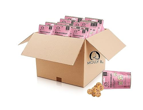 Miniatura 9 de Molly Bz Food Bobadoodles - Burst of Boba in a Cookie - Snickerdoodle con sabor a mini fresa Boba - Horneado suave - Receta gourmet - 8 galletas en