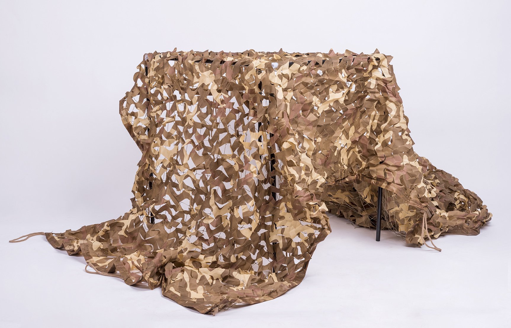 NINAT Rete Mimetica reticolato da Camuffamento Militare Camouflage Net per Caccia Decorazione Ombra Nascondersi Coperture 1x2M,2x3M,1.5x4M,2x5M,2x6M,2x8M,3x3M,3x6M,4x5M,4x6M,5x5M,6x6M - 3