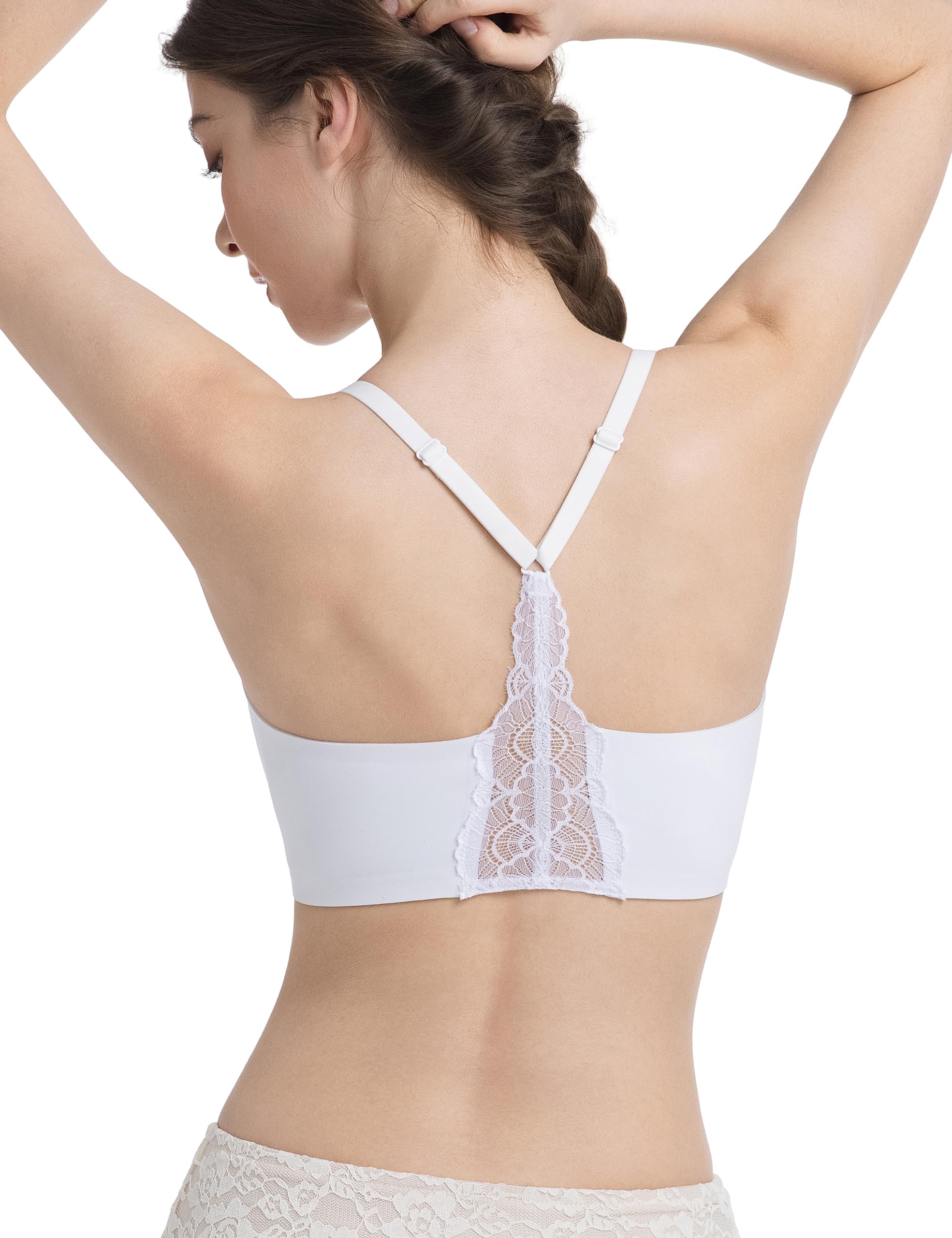Lusait Wireless Jelly Bra Lace Bralette