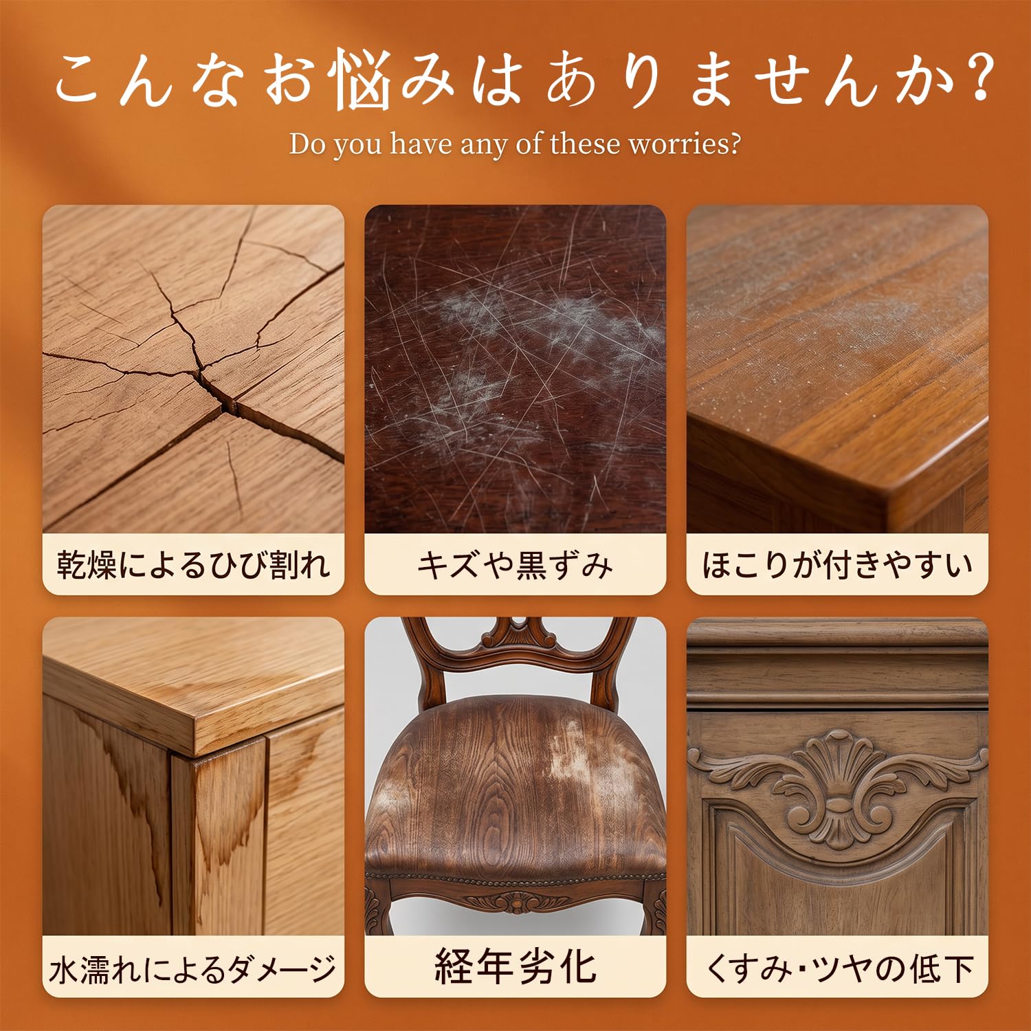 Amazon.co.jp: 家具用蜜蝋ワックス 天然素材100%【1/2/3/4/5/6個セット