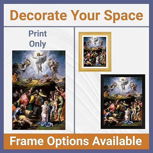 Miniatura 3 de The Transfiguration by Raphael - Póster decorativo para pared, impresión sin marco, decoración para el hogar y la oficina, imágenes e impresiones,