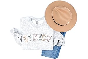 Retro SLP Sweatshirt: Support Speech Therapy in Style