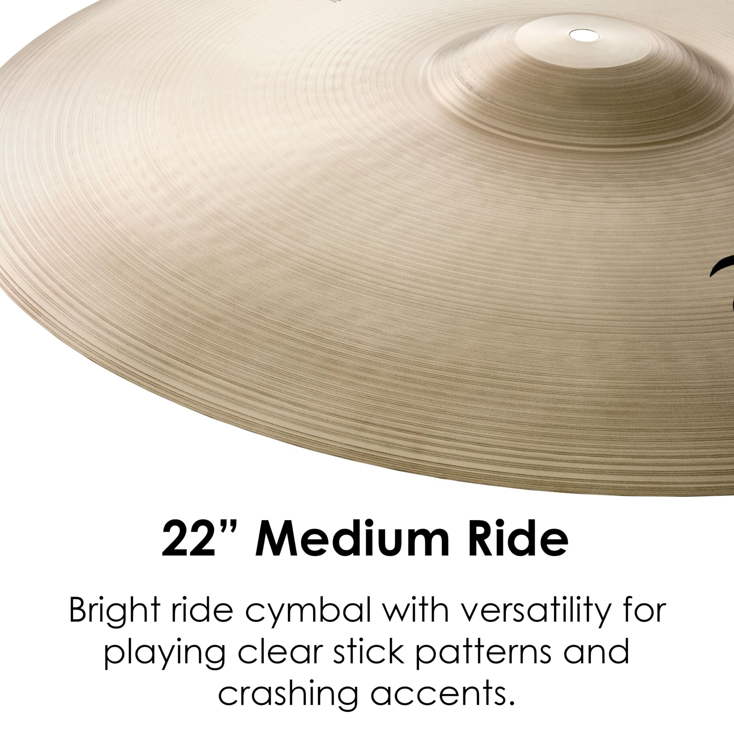 Amazon | ジルジャン ミディアムライドシンバル A 22インチ