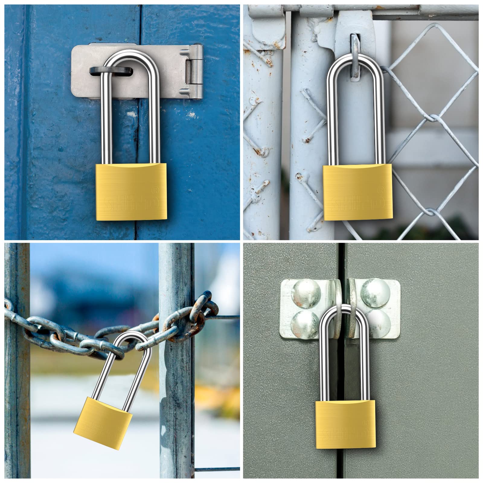 2 Pack] Petit Cadenas à Bagage avec 2 Clés, Serrures à Bagages