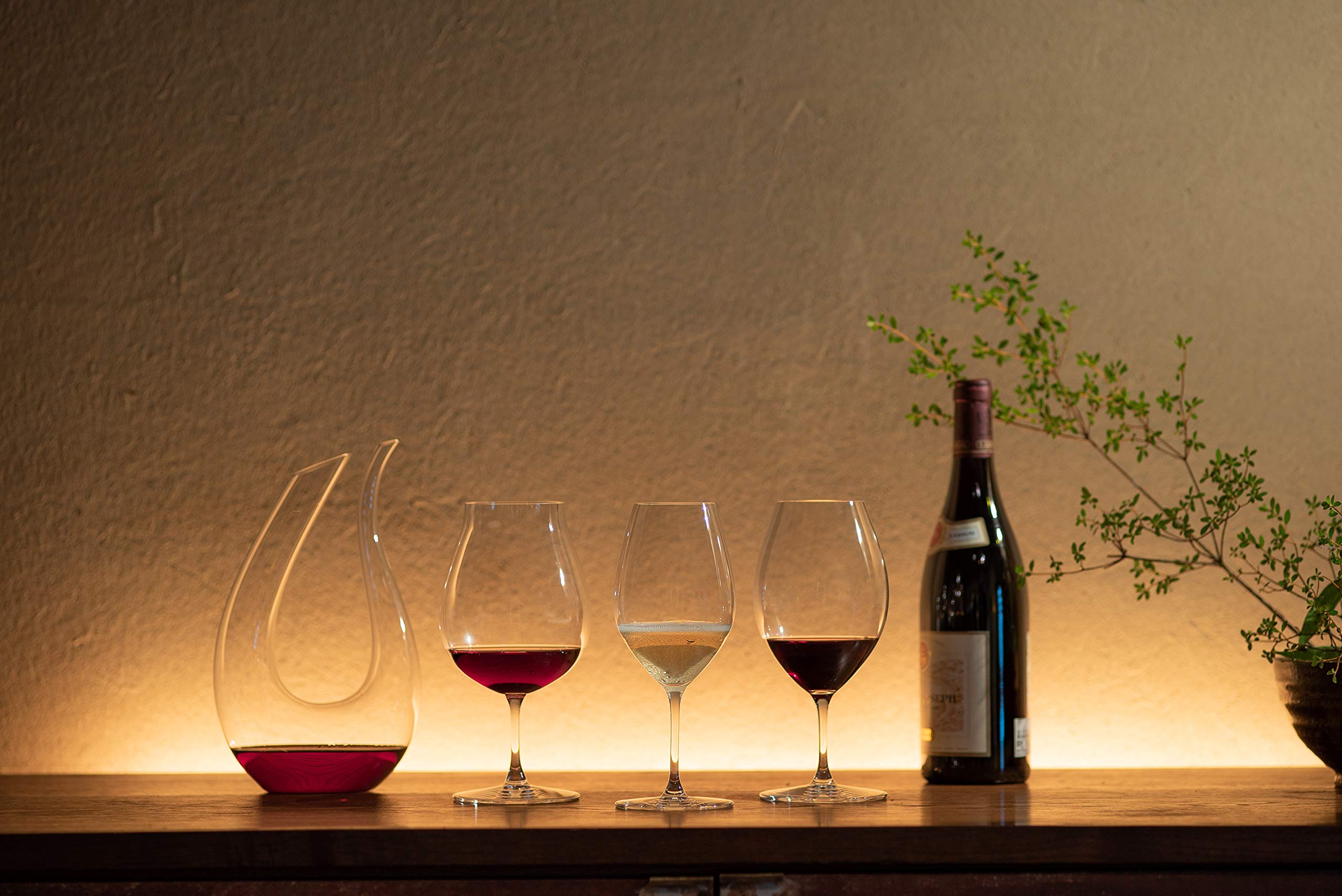 Amazon.co.jp: RIEDEL 1449/41-ST Red Wine Glass, Yasaka, Medium
