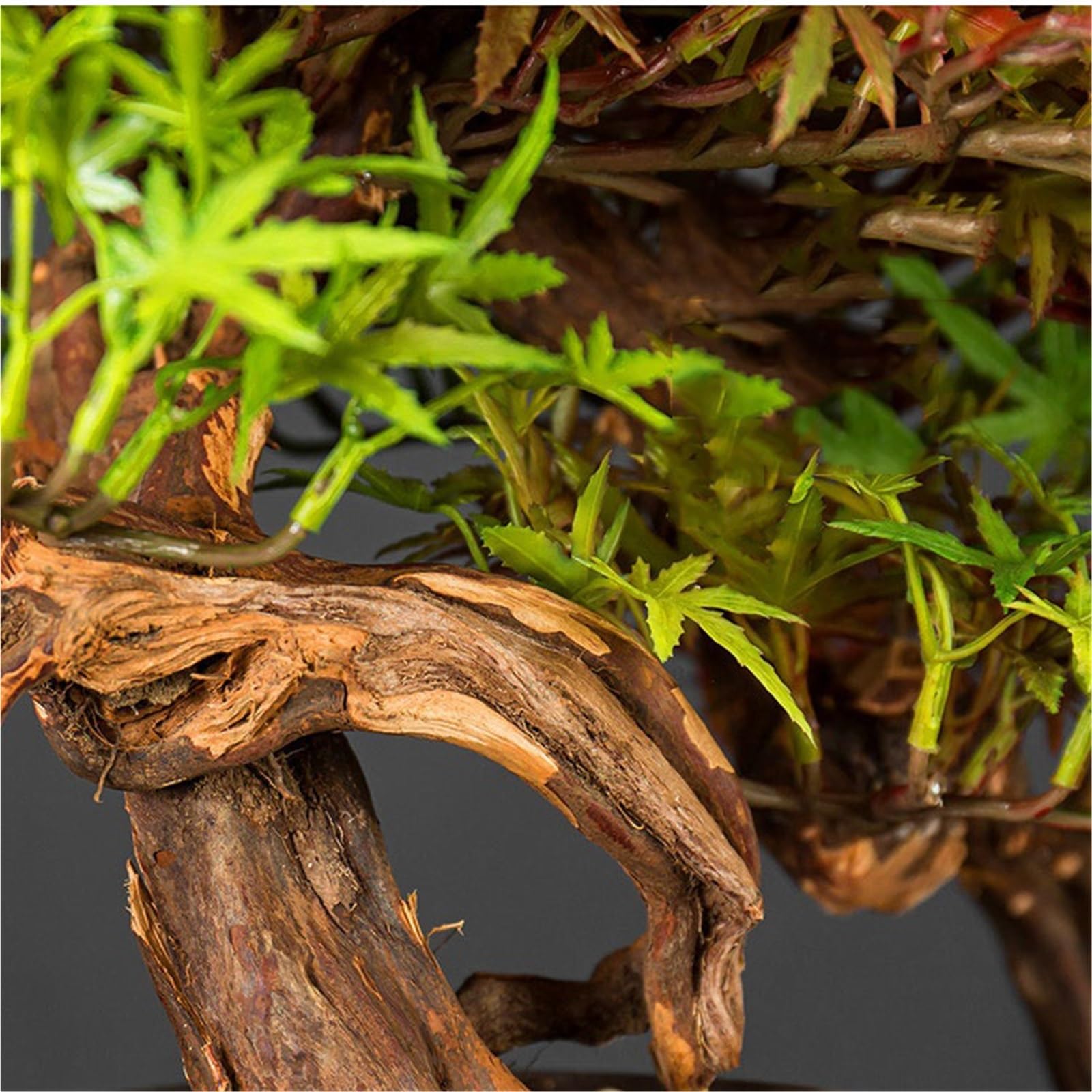 Faux Sapin Plante bonsaï Artificielle de 25 Pouces, Fausses Plantes en Pot, décoration d'intérieur for Bureau, Table Maison Décoration d'intérieur