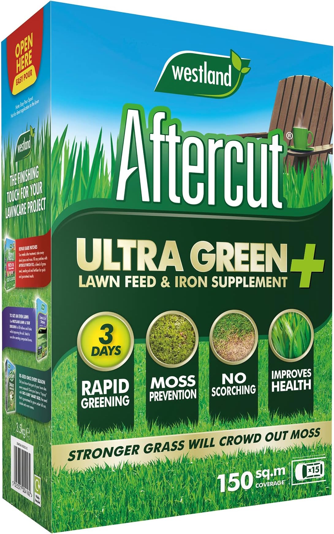 Aftercut Lawn Care Ultra Green Plus 150m2 Box