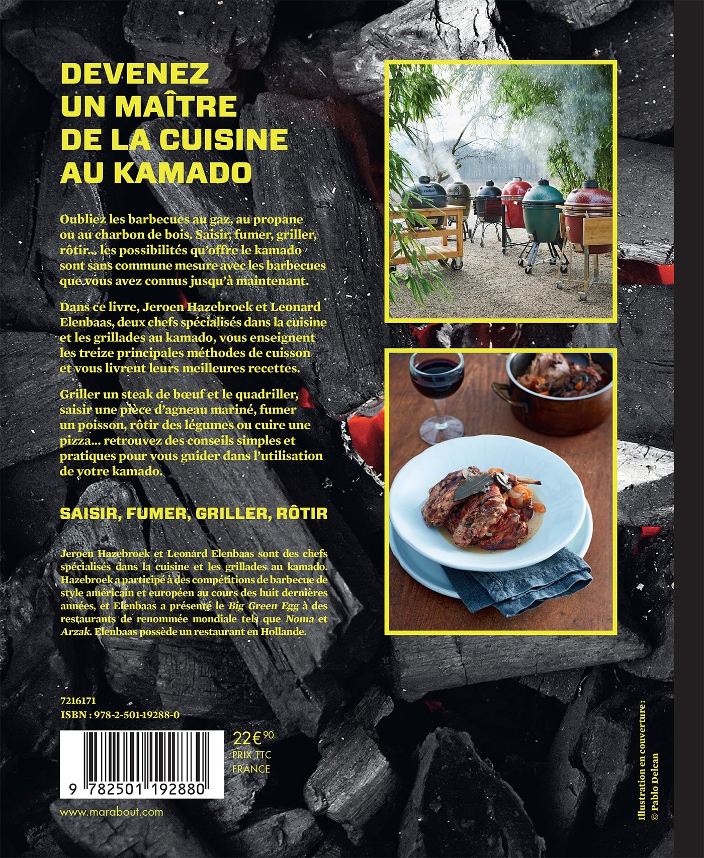 Le livre du Kamado: Recettes & techniques pour maîtriser à la perfection votre kamado