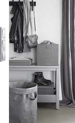 Miniatura 6 de Bigso Caja de almacenamiento plegable multiusos suave  Cubo de almacenamiento de tela plegable para almacenamiento en estantes  Cubo de