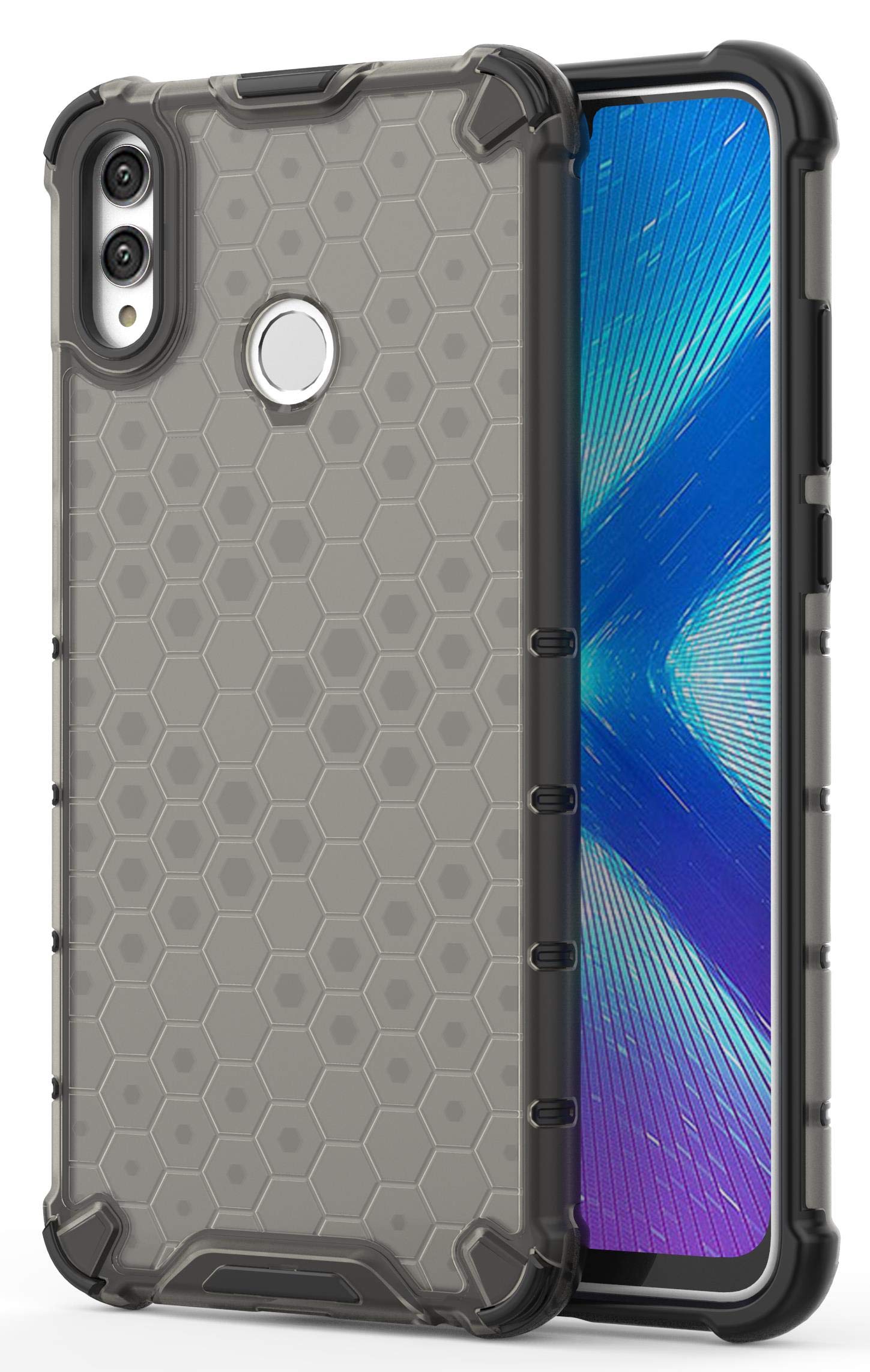 Glasgow | for Honor 8X Back Case Cover for Honor 8X with 4 Bumper Corners and Rugged Armor Protection - Black (B08DY6CL3D) Amazon Price History, Amazon Price Tracker