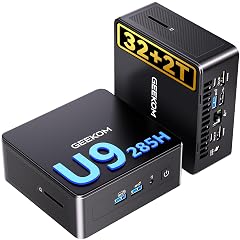 GEEKOM IT15 The Most Powerful AI Mini PC with Intel Ultra 9 285H 15th Gen 99 Tops 32GB