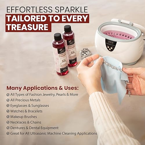 Miniatura 6 de Solución de limpiador ultrasónico concentrado Solución de limpieza multiusos altamente concentrada para todas las máquinas ultrasónicas Limpiador