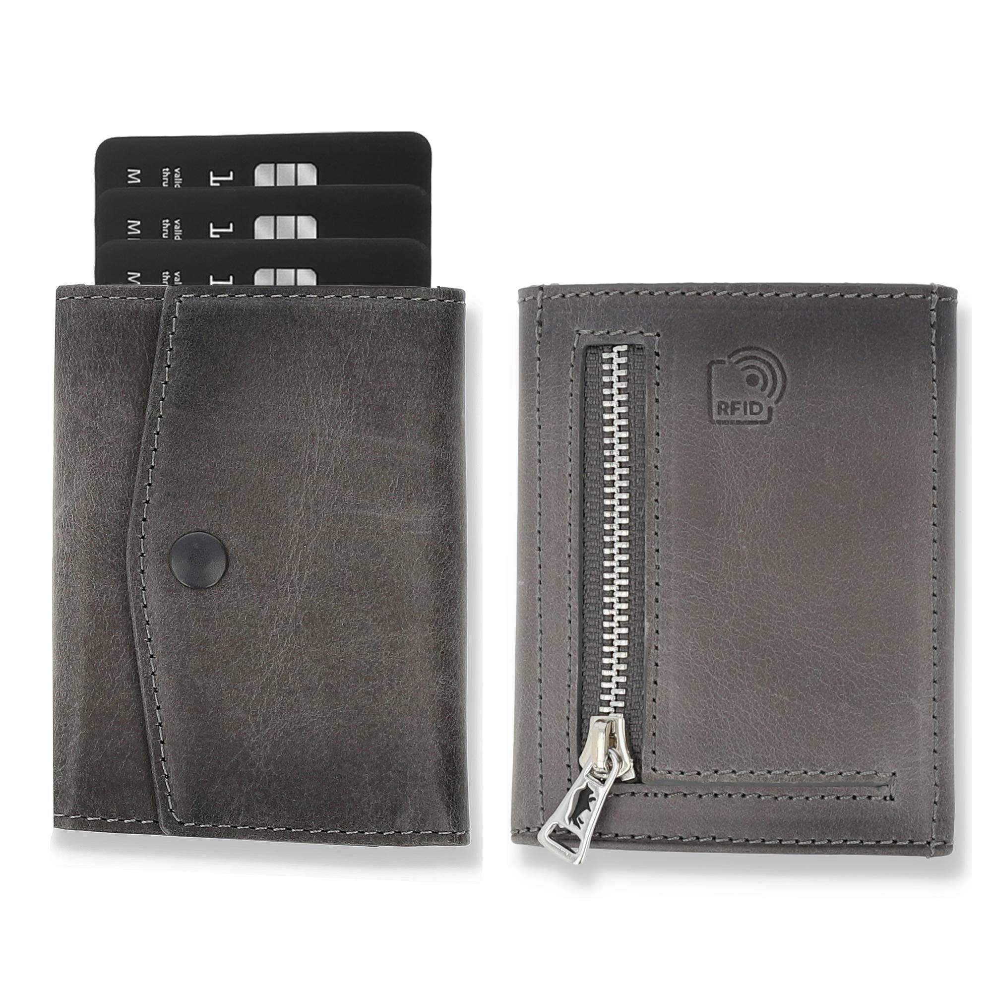 Cartera De Piel Con Compartimento Para Billetes Con RFID Calvin Klein