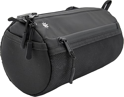 Lumiere & Co. Bolsa para manillar de bicicleta Diseño minimalista 3 opciones de tamaño, varios colores Correas de clip, gancho y bucle, correa