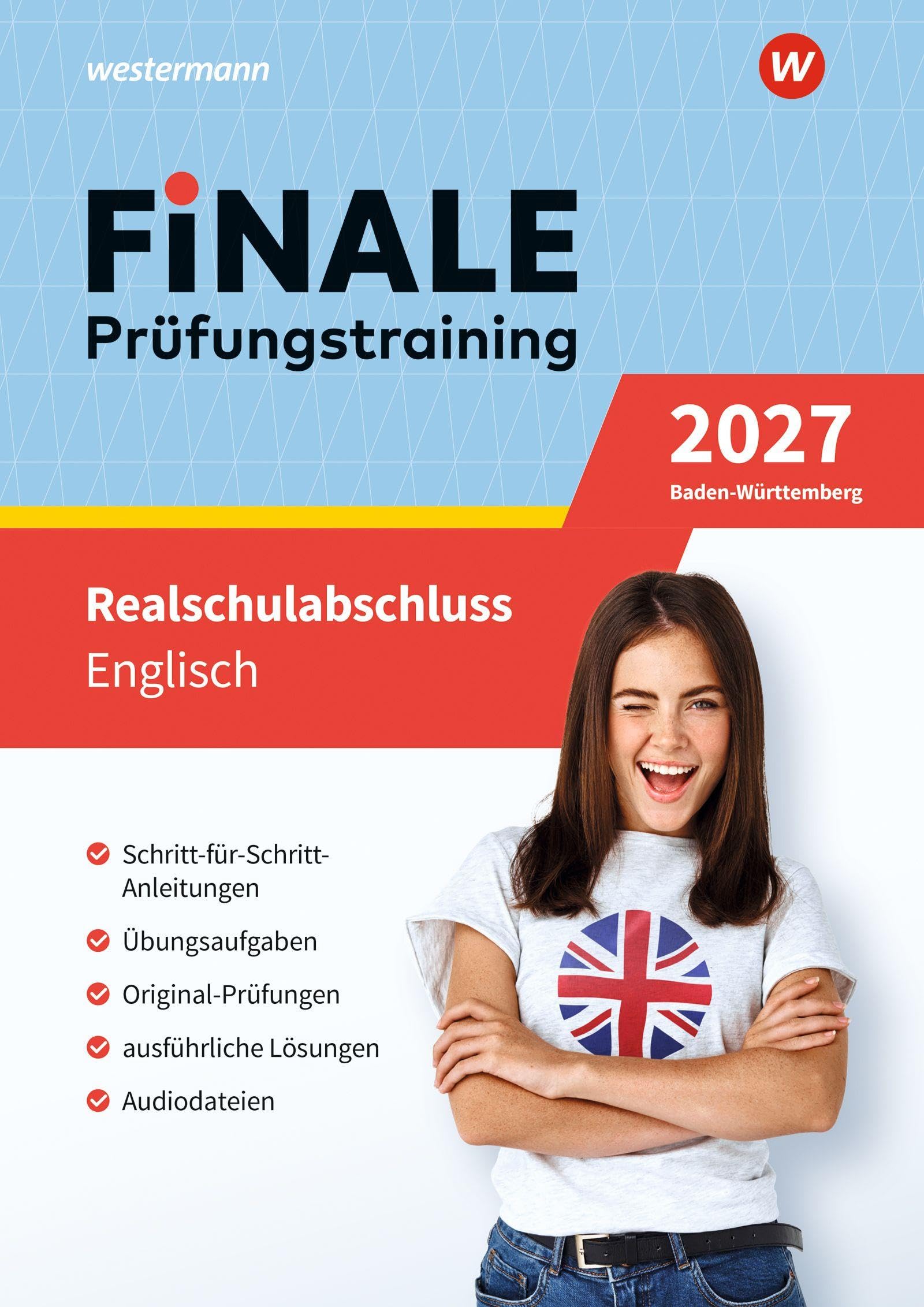 FiNALE Prüfungstraining Realschulabschluss Baden-Württemberg: Englisch 2027 Arbeitsbuch mit Lösungsheft und Audio-Dateien