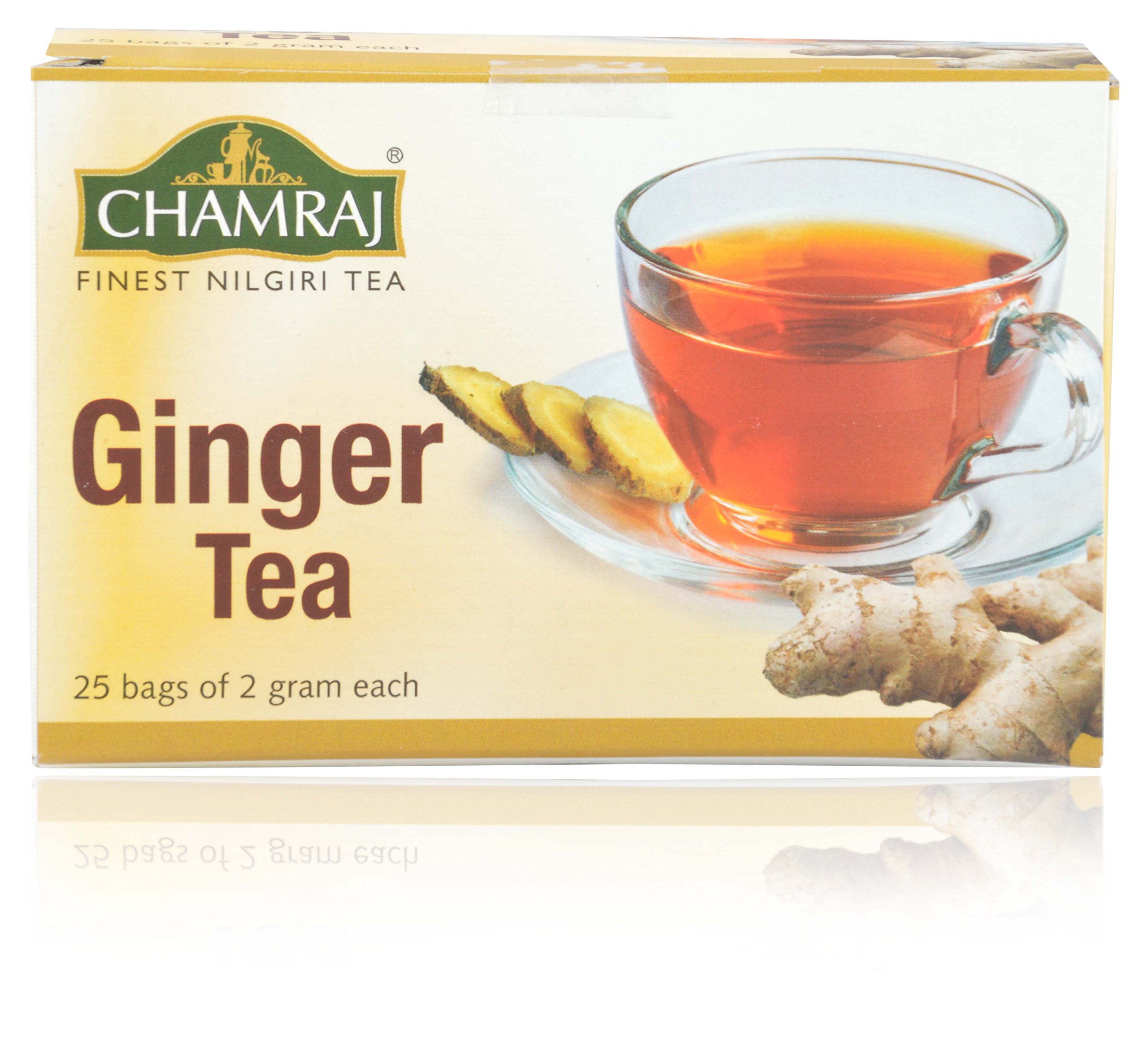 Ginger Tea Bags from Nilgiris - 50 gms (25 Dip Bag)- Boosts Energy, Rejuvenates, Detox, Stress Reliever