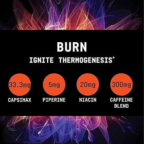 Miniatura 6 de BEYOND RAW Burn MF | Fórmula metabólica, activador térmico, apoya la energía y la concentración | 90 unidades