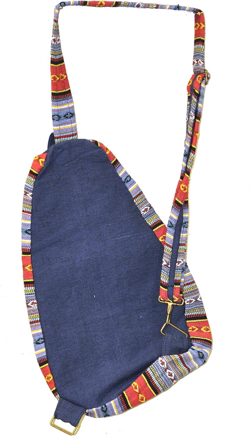 Mandala Crafts Boho Sling Bag for Women Crossbody Purse – Bohemian One Strap Backpack – Hippie Boho Backpack for Men Daypack - Image 2