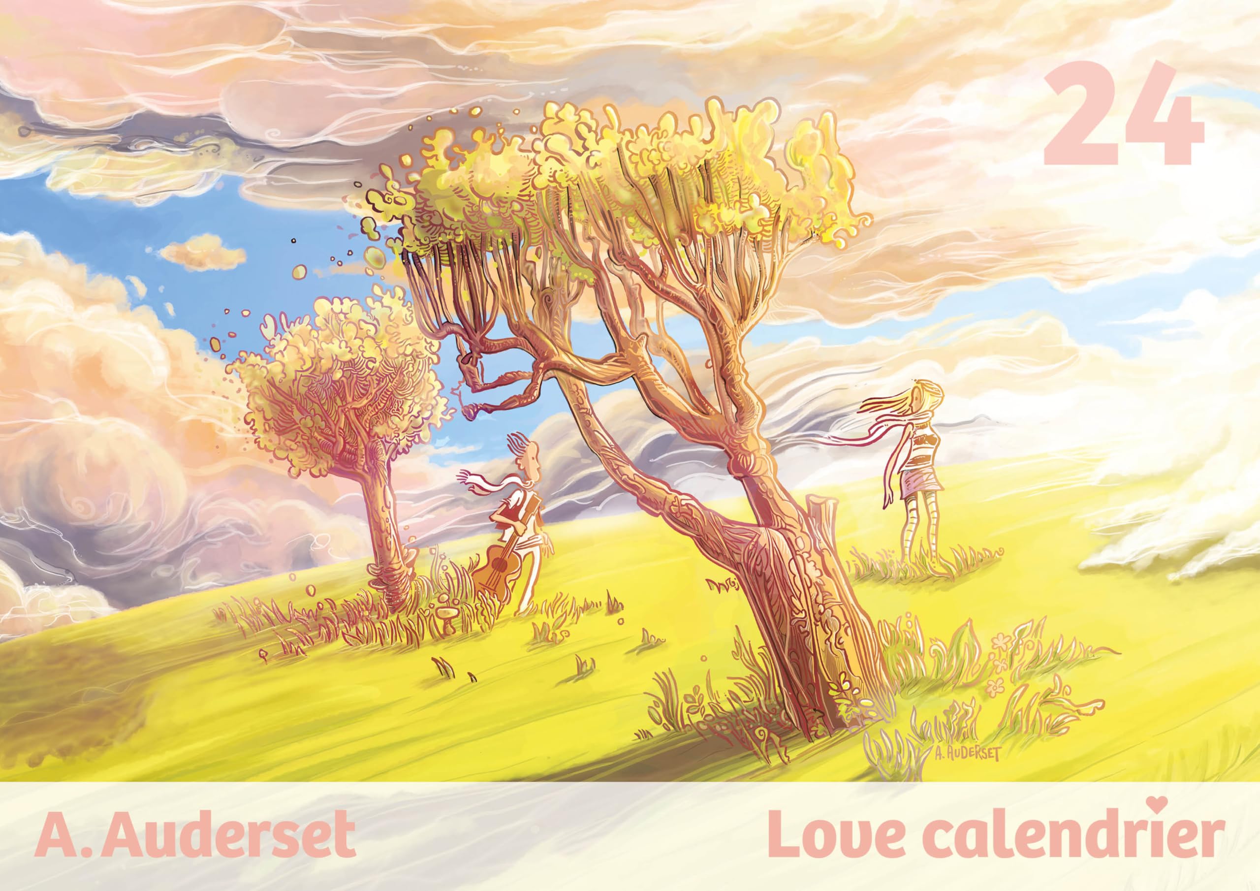 Amazon.fr - Calendrier annuel 2024 - Auderset, Alain - Livres