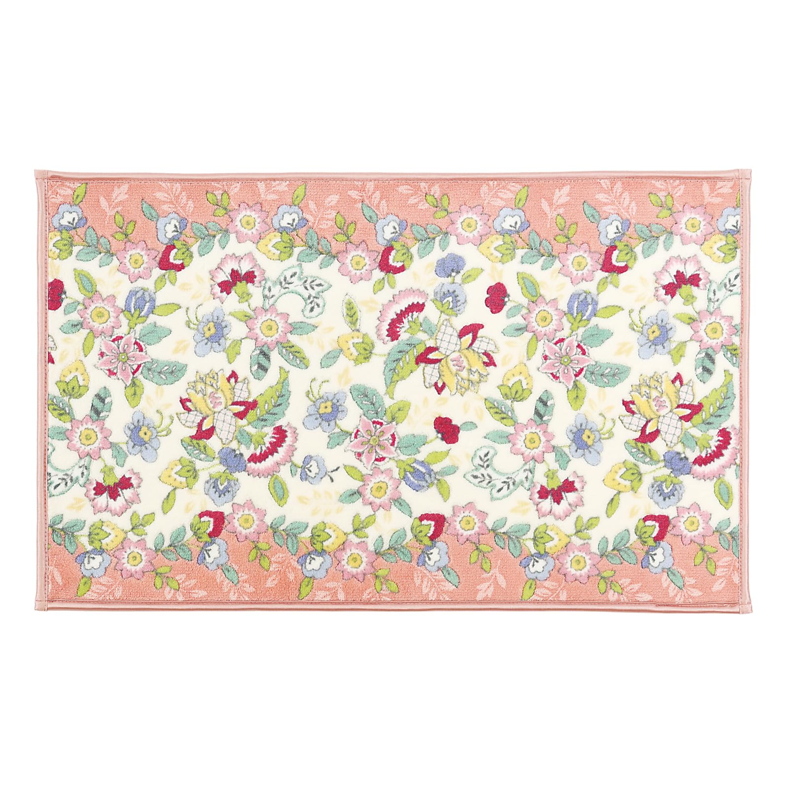 MINTON ミントン　バスマット　ピンク　花柄 Amazon｜川島織物セルコン MINTON ミントン バスマット ハドン