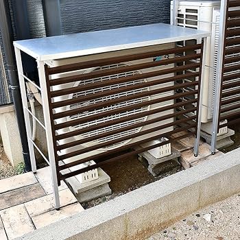 Amazon.co.jp: 新ルーバー室外機カバーA146 足立製作所