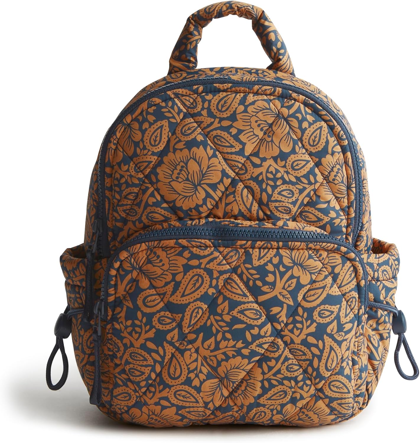 Vera Bradley Women's Featherweight Small Banbury Backpack, Lotus Montage Roasted Pecan, One Size - Image 2