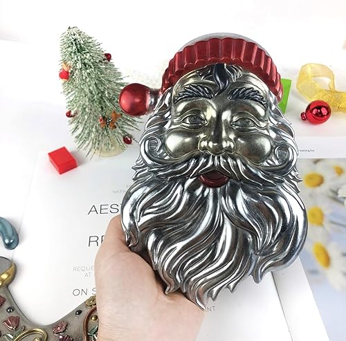 Miniatura 4 de Moldes de epoxi, moldes de resina de calcetines de Navidad molde de silicona para fundición de resina, molde de resina epoxi para decoración