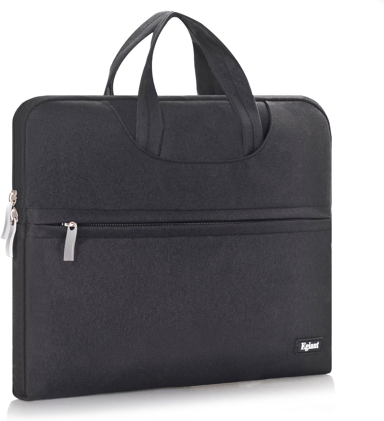 Laptop Case Sleeve 13.3 Inch,egiant Water Resistant Protective Notebook Briefcase Handle Bag for Mac Air 13/ Pro 13/Surface Book/Chromebook 13/HP Stream 13/iPad Pro,13.3" Acer Dell Samsung HP ASUS Lenovo Toshiba Computer-Black