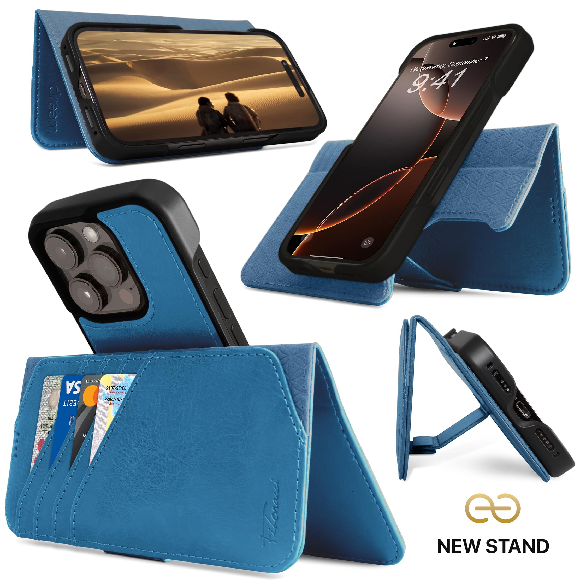 Amazon.co.jp: Dreem フィボナッチ（Fibonacci）2イン1 財布型ケース