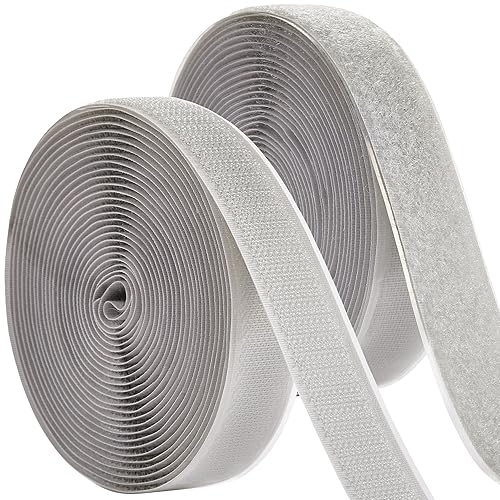 Vista 38 de Tiras adhesivas para tela (72 pies x 1/2 pulgada), se pegan sin coser ni planchar, para ropa y cortinas, cinta de dobladillo de doble cara