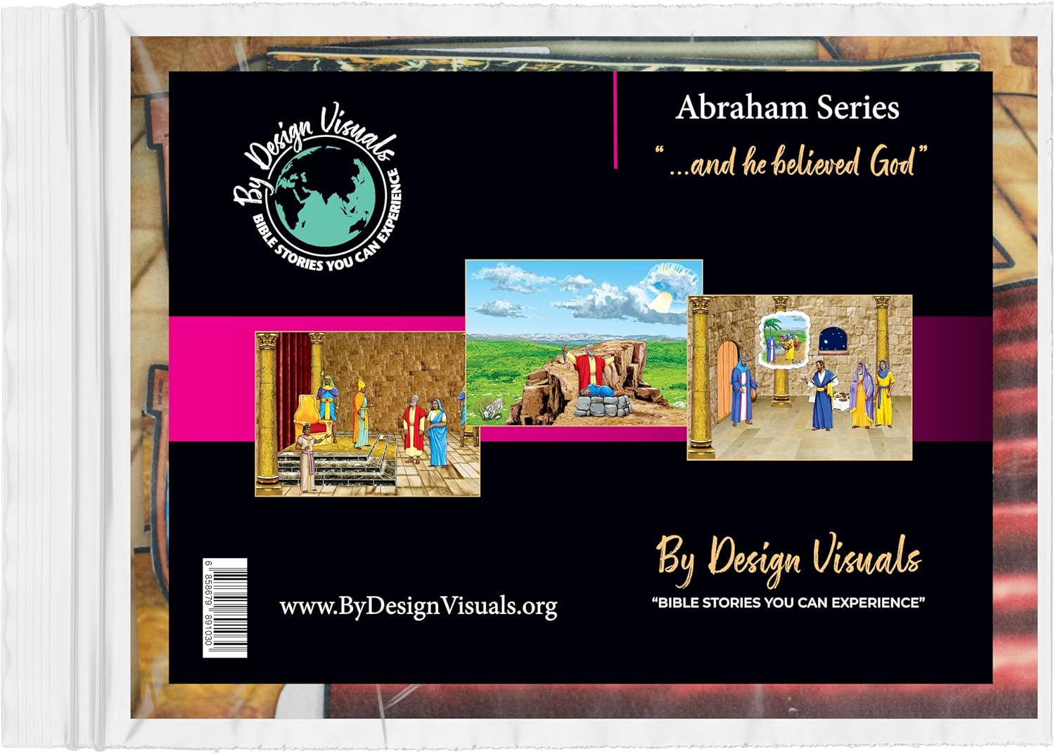Pro Genesis Series, 56 'precision laser cut' Genesis flannelgraph stories, 230 biblical figures, with lightweight 37" x 27" coroplat felt board (folds to 1/4 size), Easel and Easel Shelf.