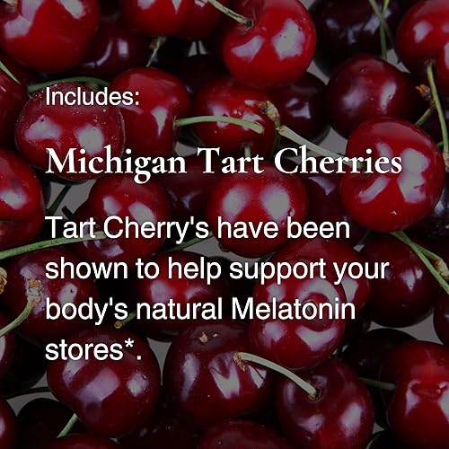 Miniatura 6 de Utzy Naturals Micro Melatonina  Melatonina de dosis baja de 250 mcg  con cereza natural  Seguro para niños  Fabricado en los Estados Unidos  120