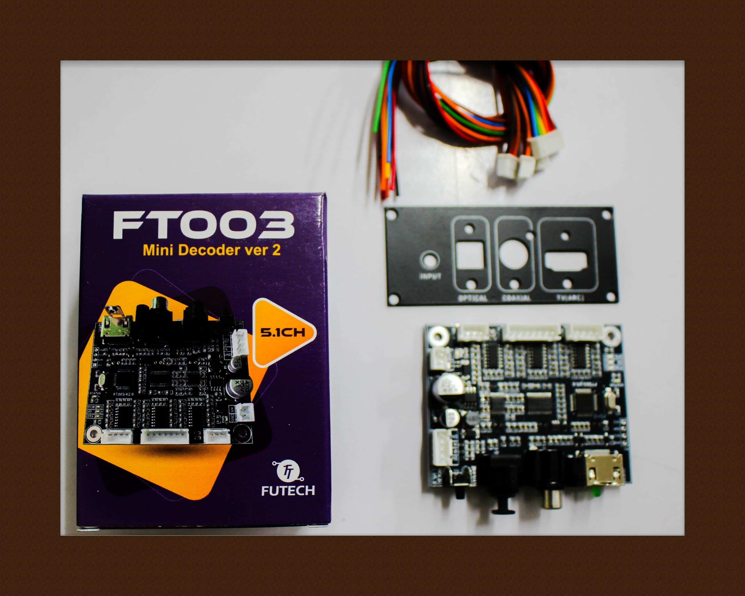 FT003 VER 2 Mini Decoder, 5.1Ch HDMI ARC/OPT/COX, DTS/DOLBY Audio Decoder-image-44