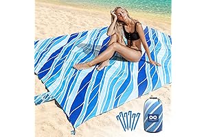 Everlasting Comfort Beach Blanket - Your Ultimate Escape from Sand and Water