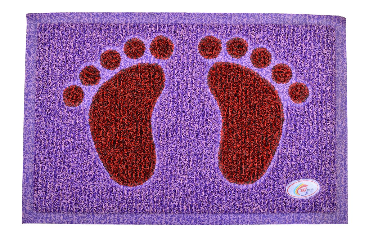 Buy Sweet Home Single Piece BathmatDoormatBlue Online at Low Prices