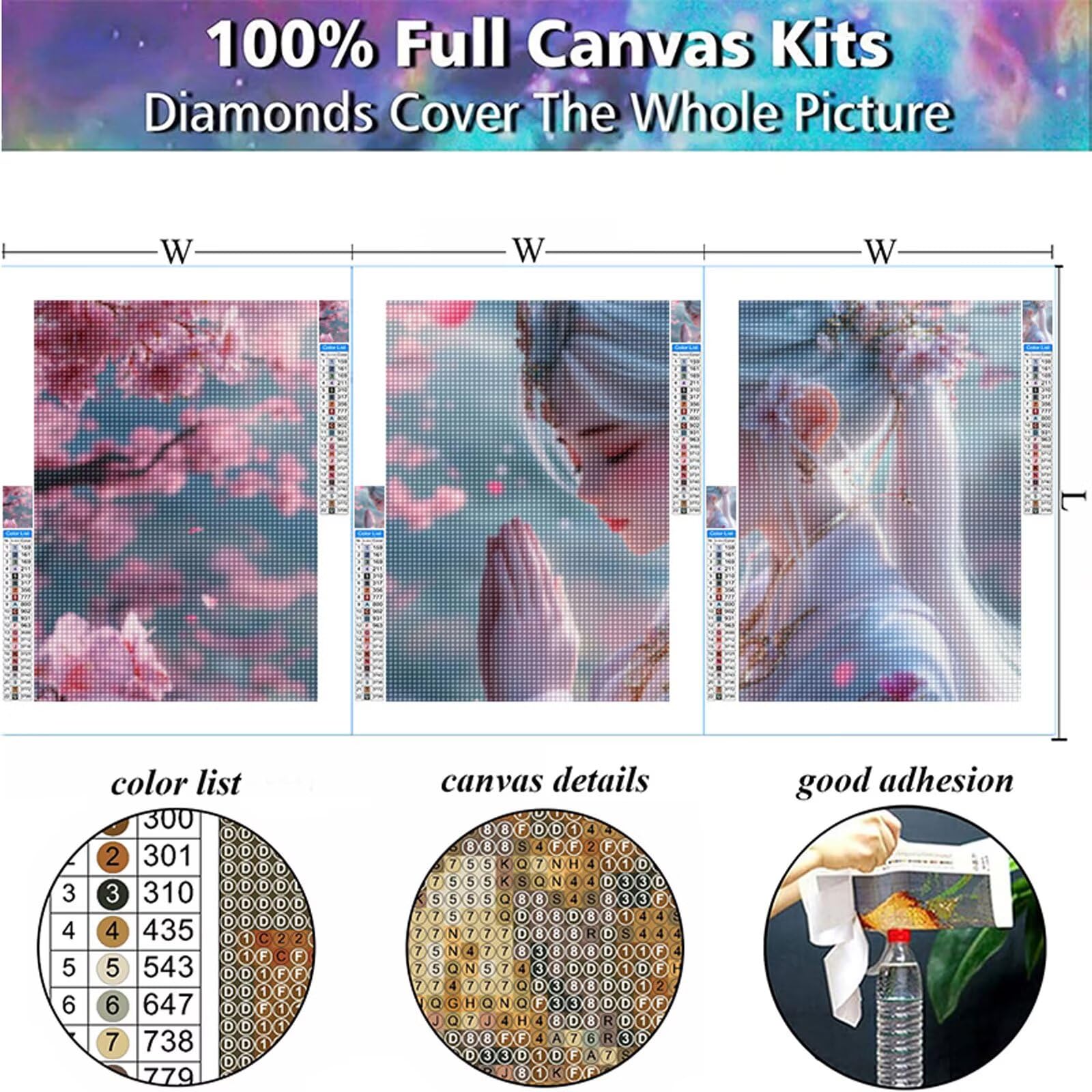 Komiksy DIY 5D Pełny zestaw do malowania diamentowego dla dorosłych 45x60cm, dziewczyna diament malarstwo okrągła mozaika haft krzyżykowy sztuka rzemiosło dekoracja ścienna do domu 2S-1339