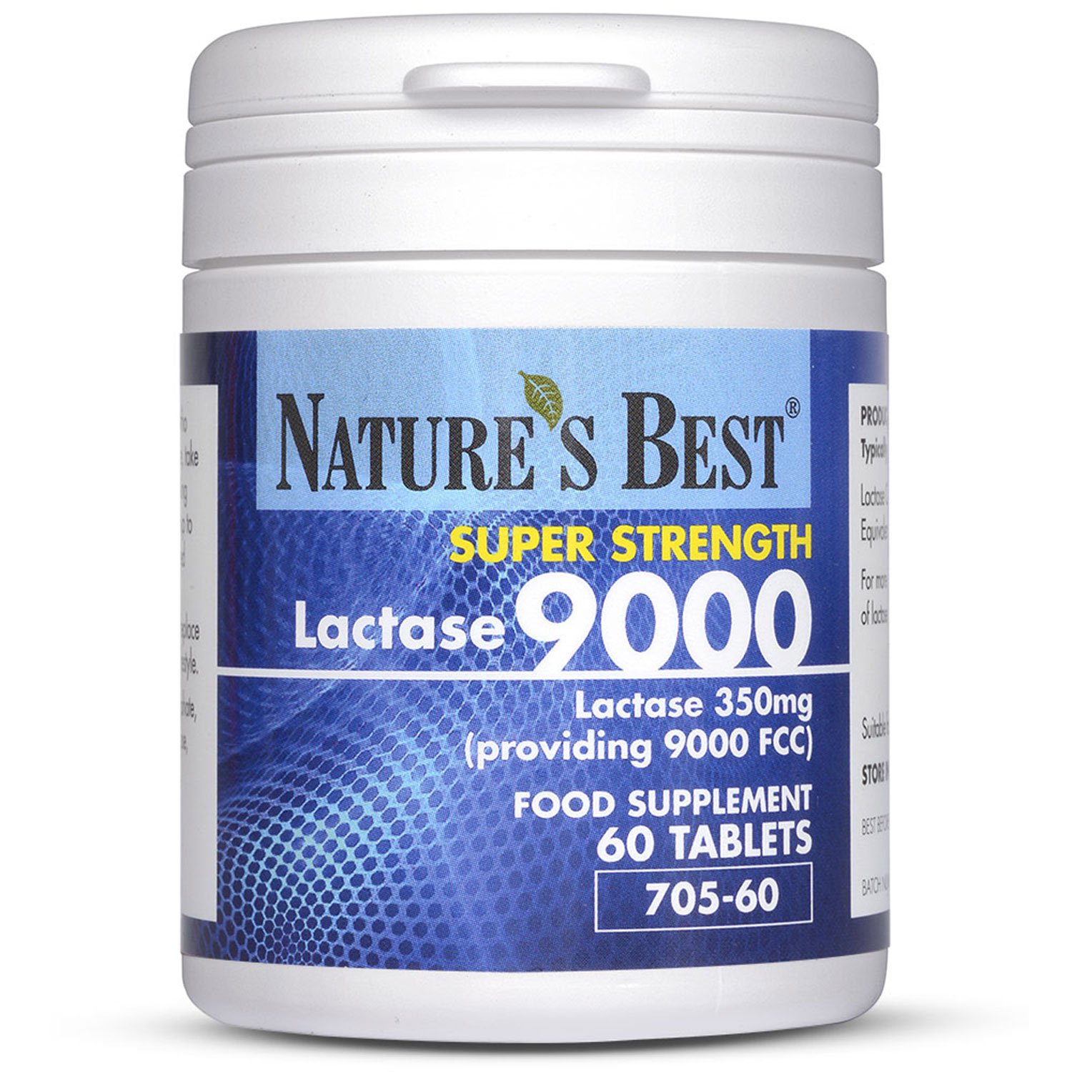 Super Strength Lactase Tablets 9000 FCC Enzyme Units Max Strength