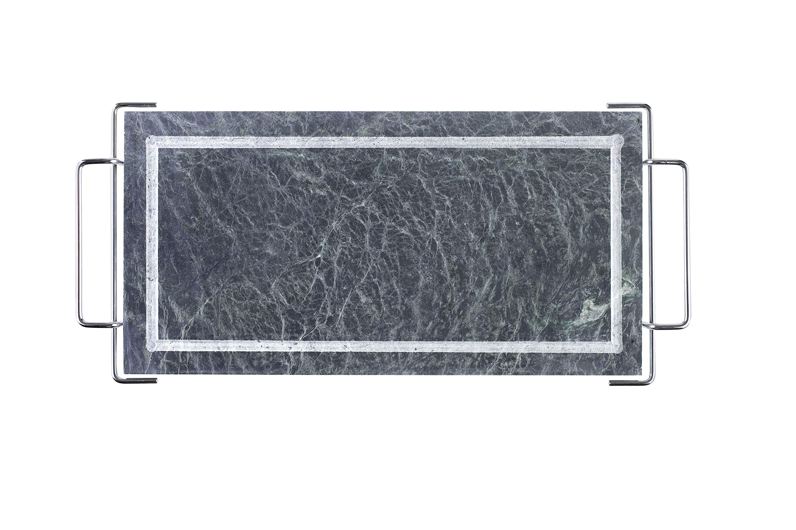 IBILI Grill Piedra 37X18 cm, Stainless Steel, Schwarz
