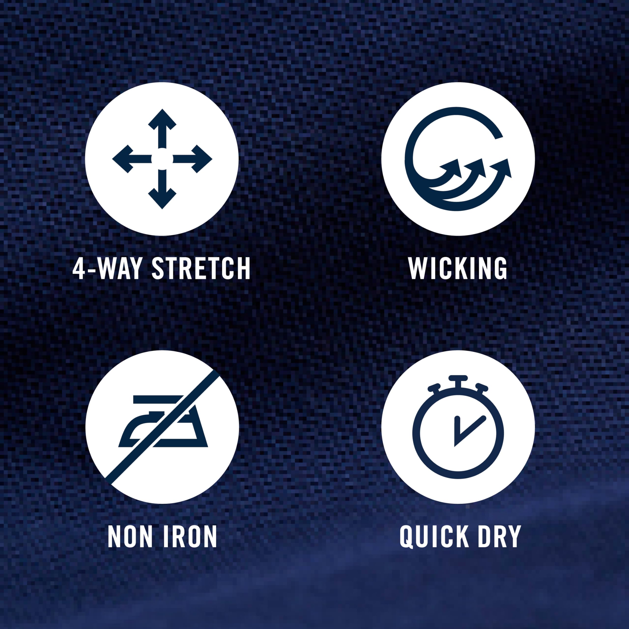 Izod Non-Iron Stretch Straight Fit Flat Front Traveler Chino Pant Pantalones Informales para Hombre