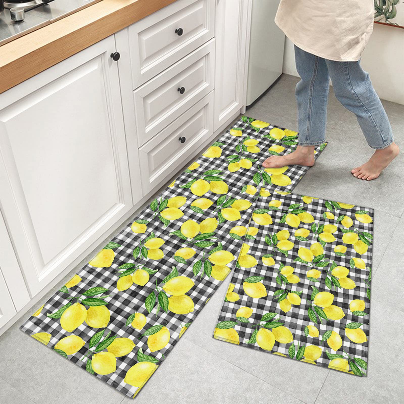 Buffalo Check Kitchen Rug Flash Sales head.hesge.ch
