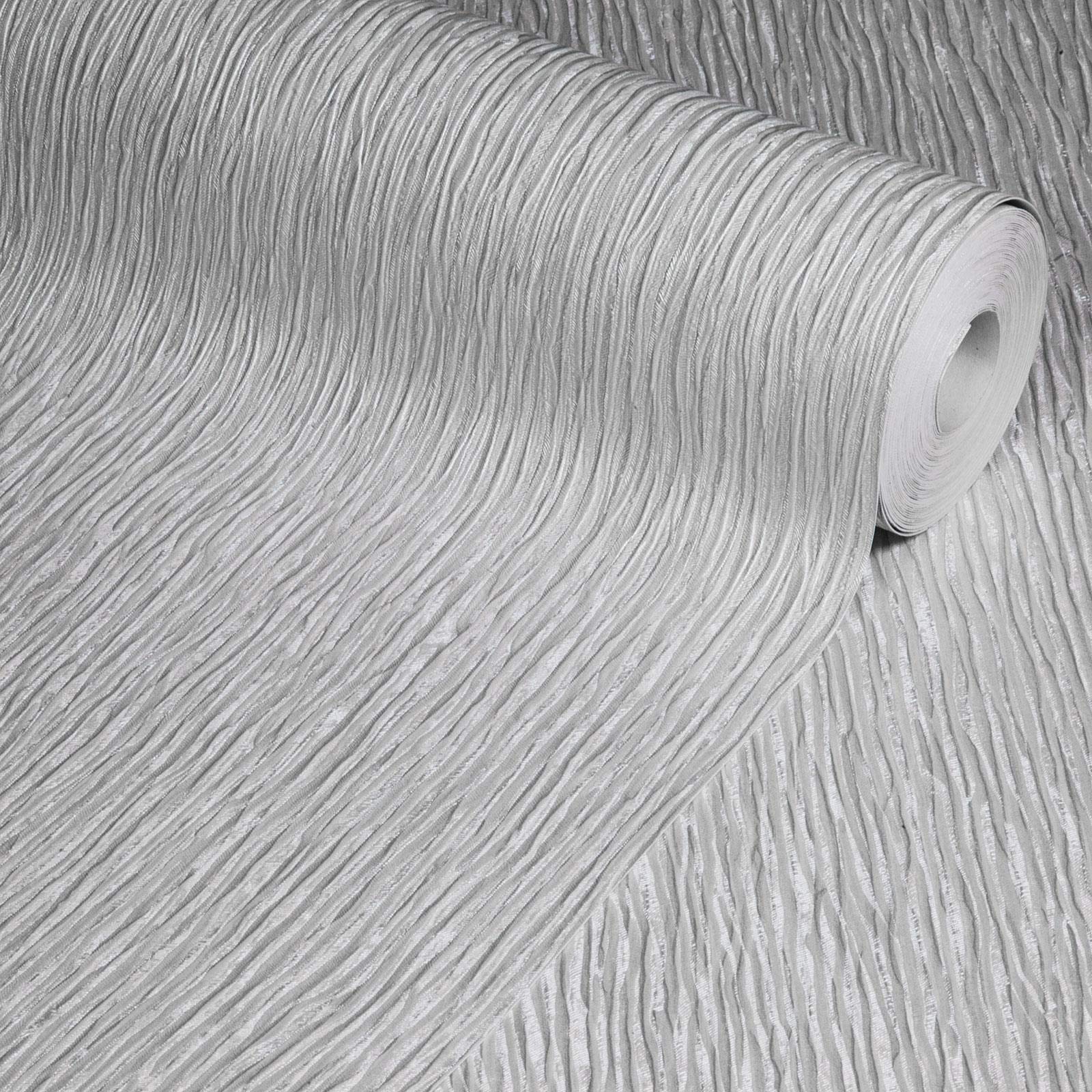 Vynaglypta Silver Shadow Textured Wallpaper Anaglypta RD464