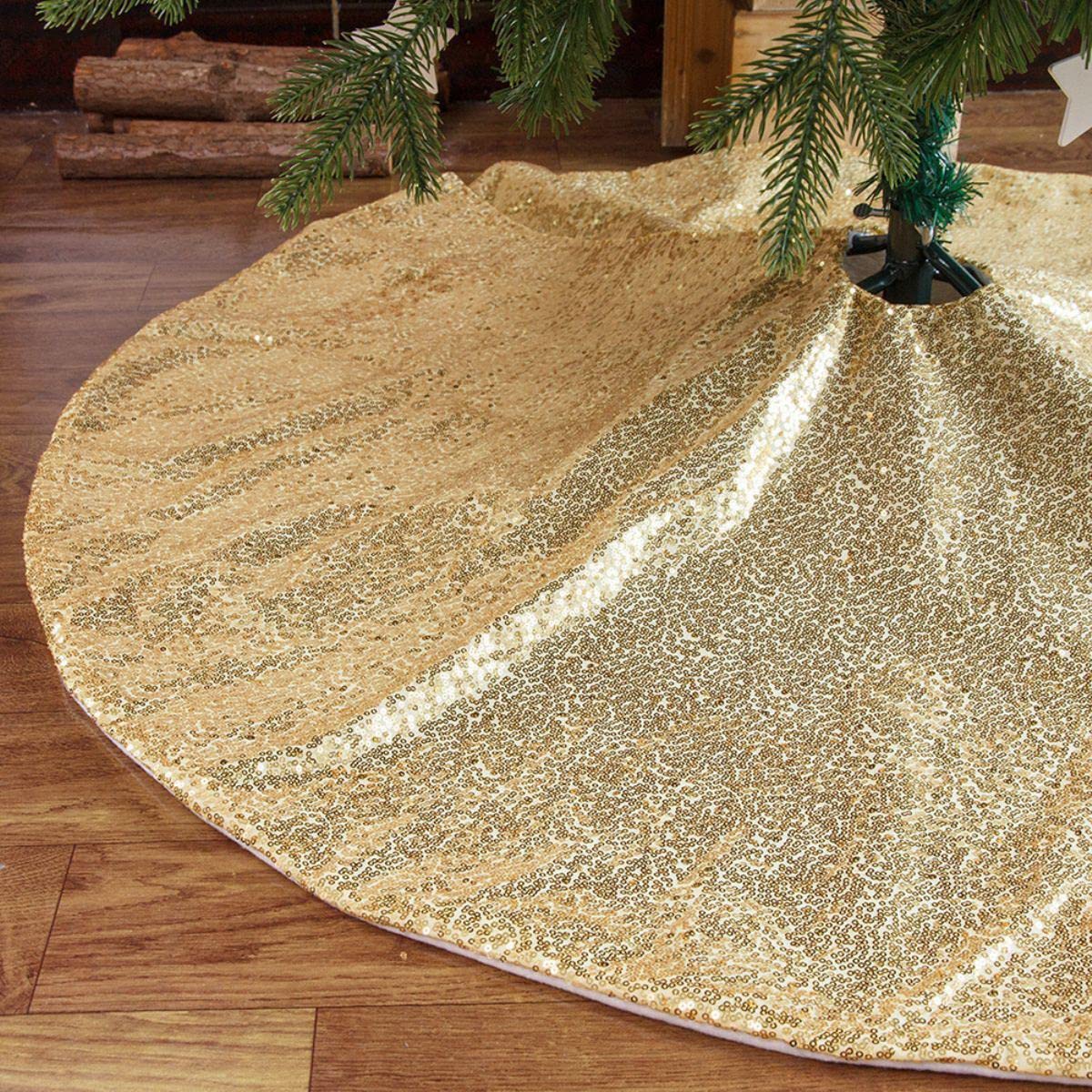 Albero di Natale con paillettes ricamate Gonna per feste