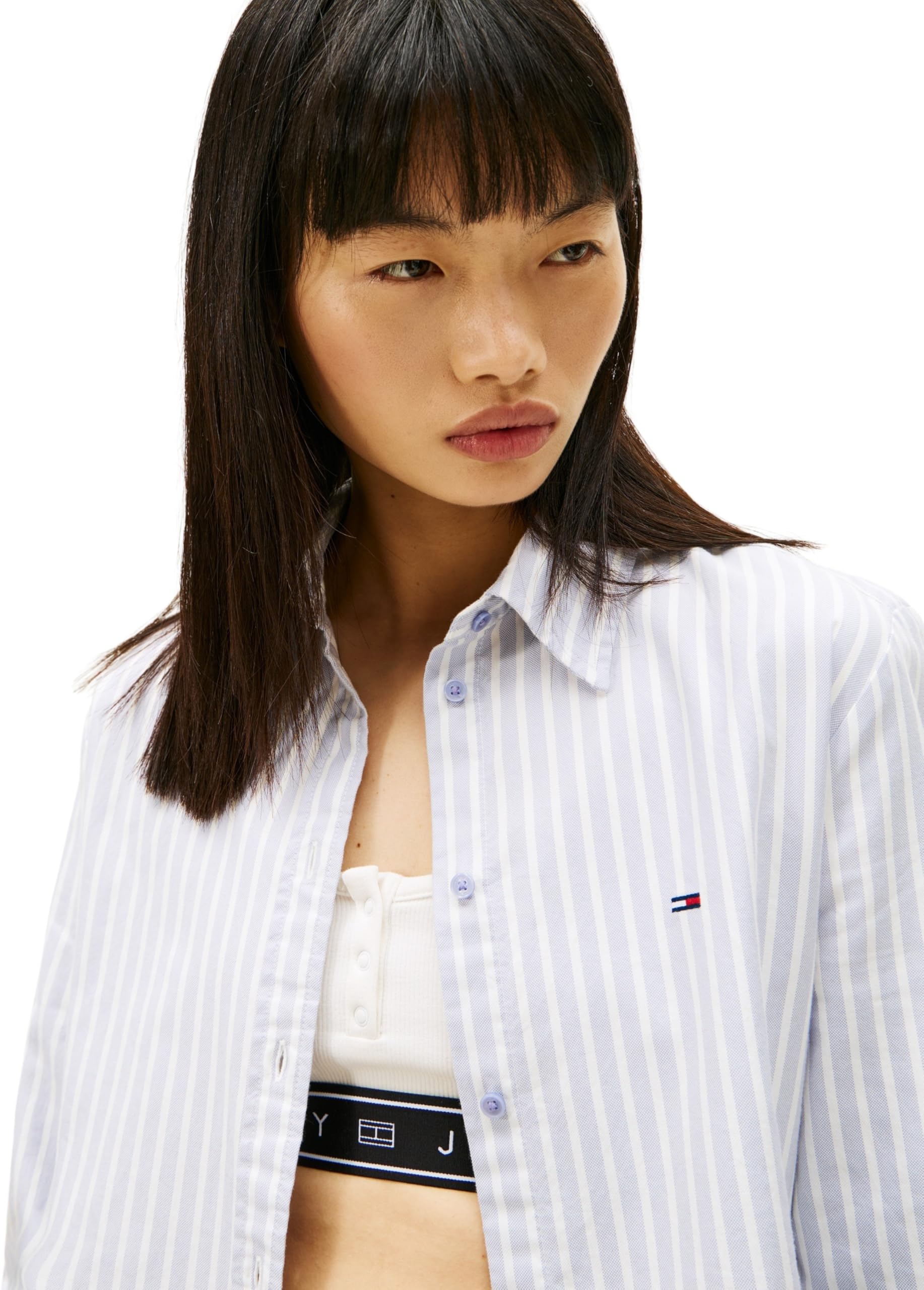 Tommy Jeans Damen Hemd Oxford Regular Fit