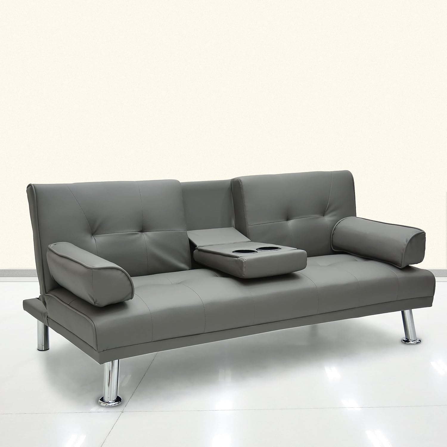 Modern Design SOFA CUM BED OR 3 Seater Sofa Soft PU leather 3Seater