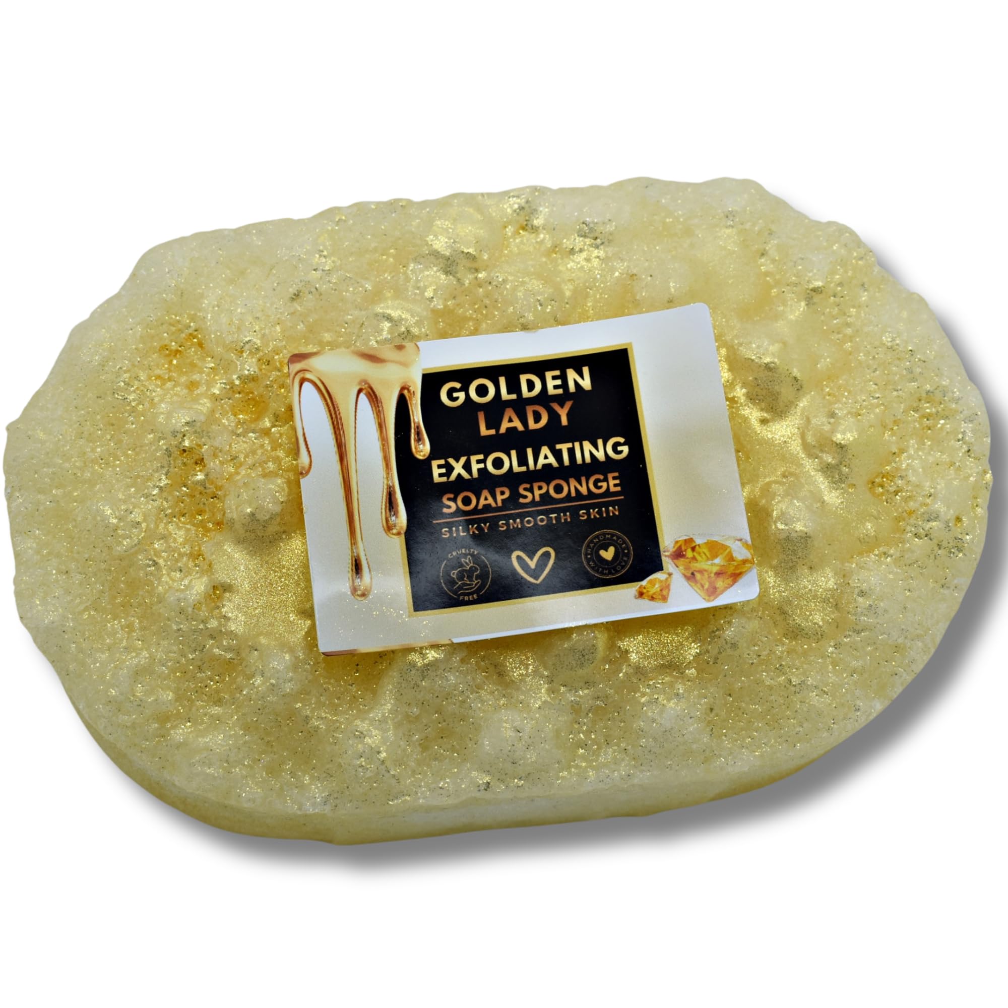 Exfoliating Soap Sponges - Perfume/Aftershave Fragranced - Vegan Friendly - Cruelty Free (Savage (Men)) — view 14