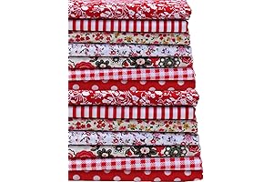 14 Pcs Valentine Assorted Square Fabric Bundle
