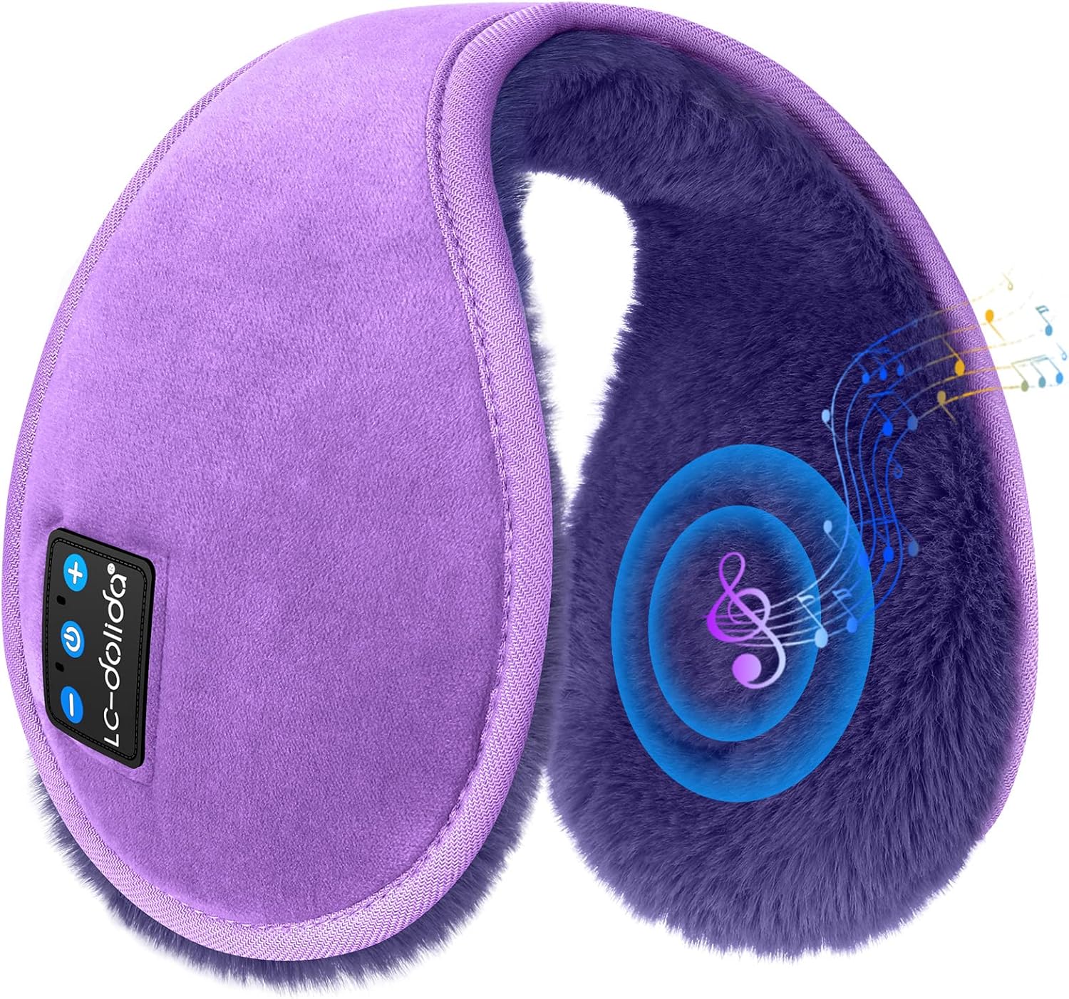 LCdolida Bluetooth Ear Warmers Earmuffs for Winter Women Men Kids