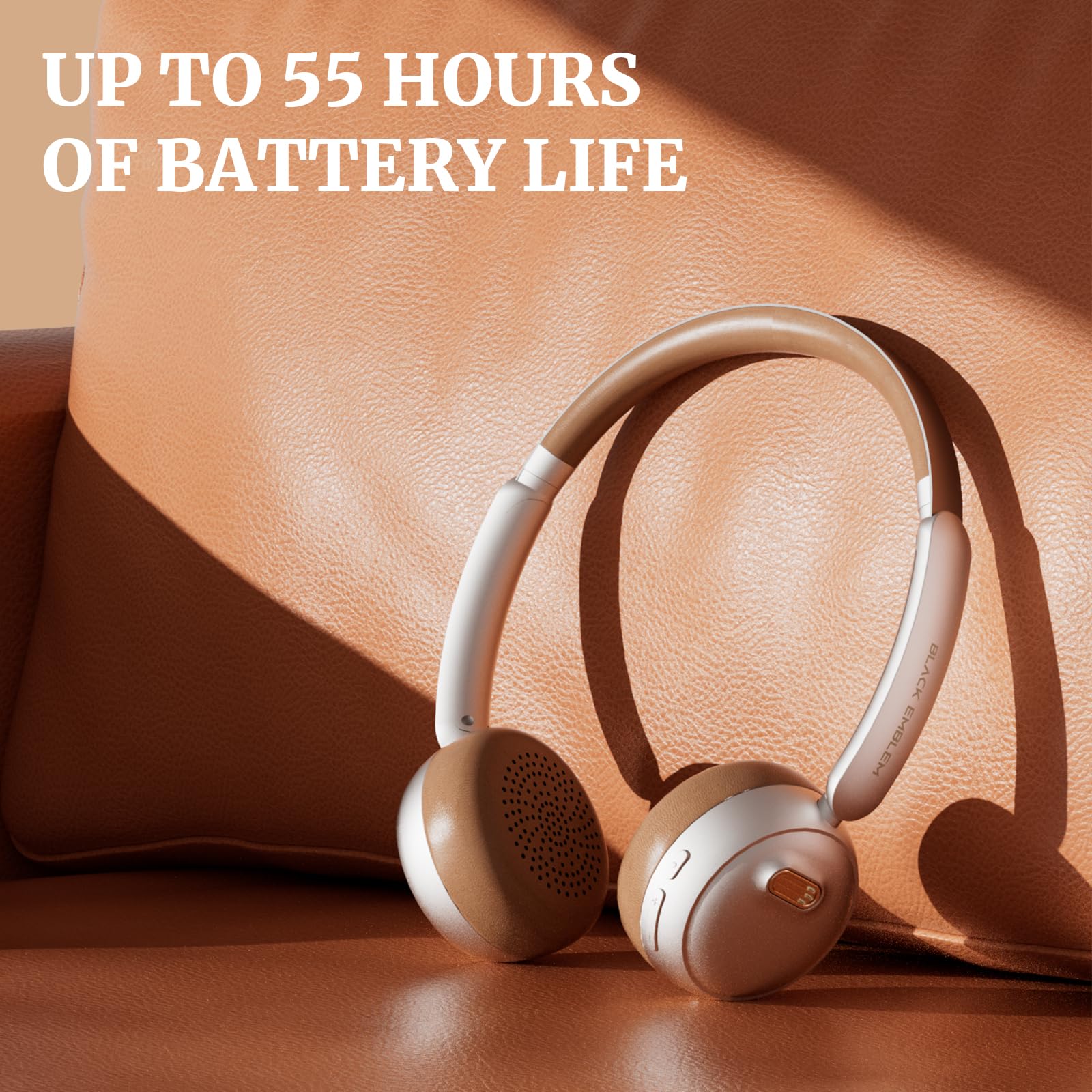 Cuffie Wireless Black Emblem X3 Con ANC Adattiva, Microfono, Fino A 55 Ore Di Autonomia, Suono Hi-Fi Per PC E Viaggi - 3