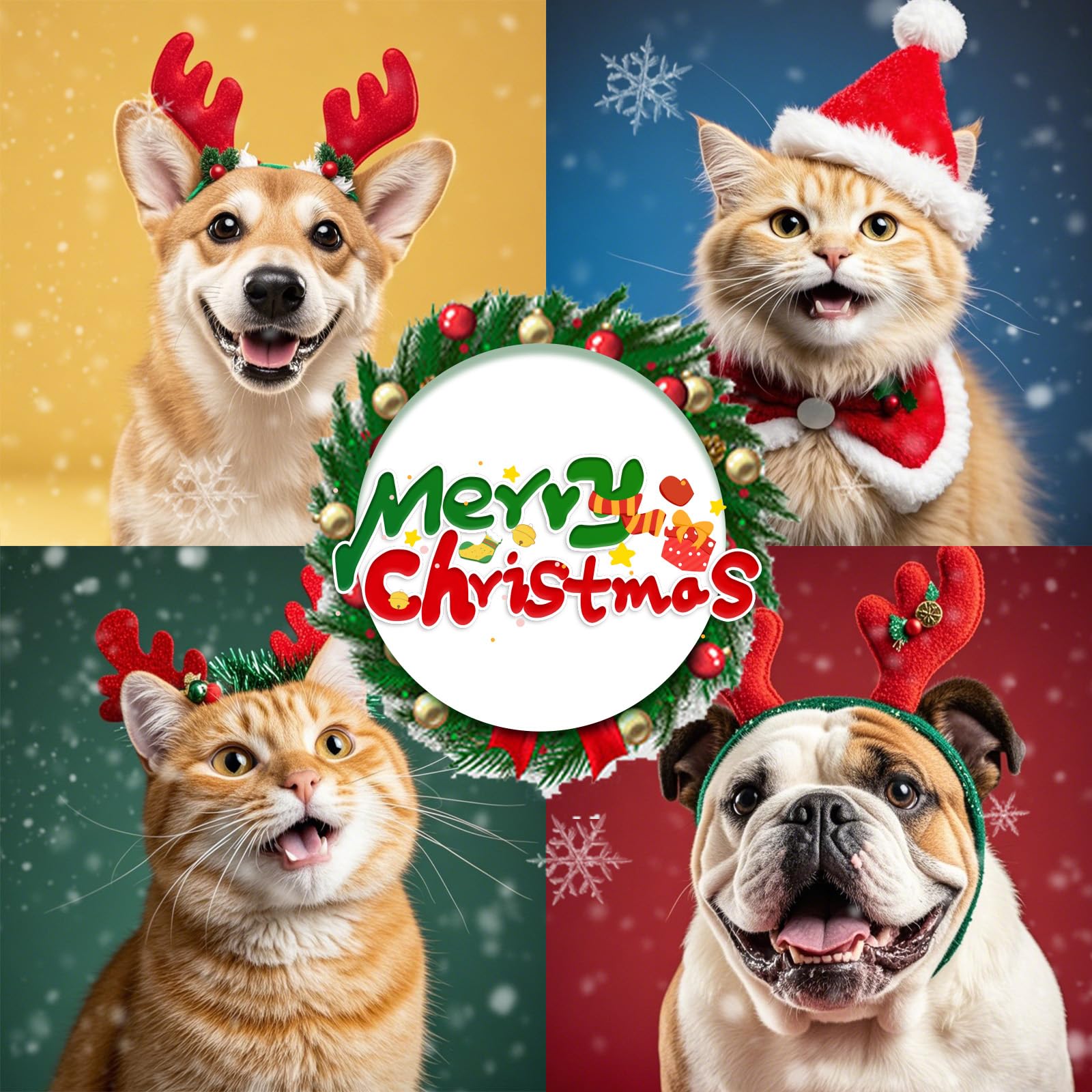 ShellKingdom Cat Scratching Post, Assemble Sisal Mushroom Cat Scratcher with Mouse Cat Toy,Soft Lawn Cute Kitty Claw Scratch Board Pad for Indoor Cat